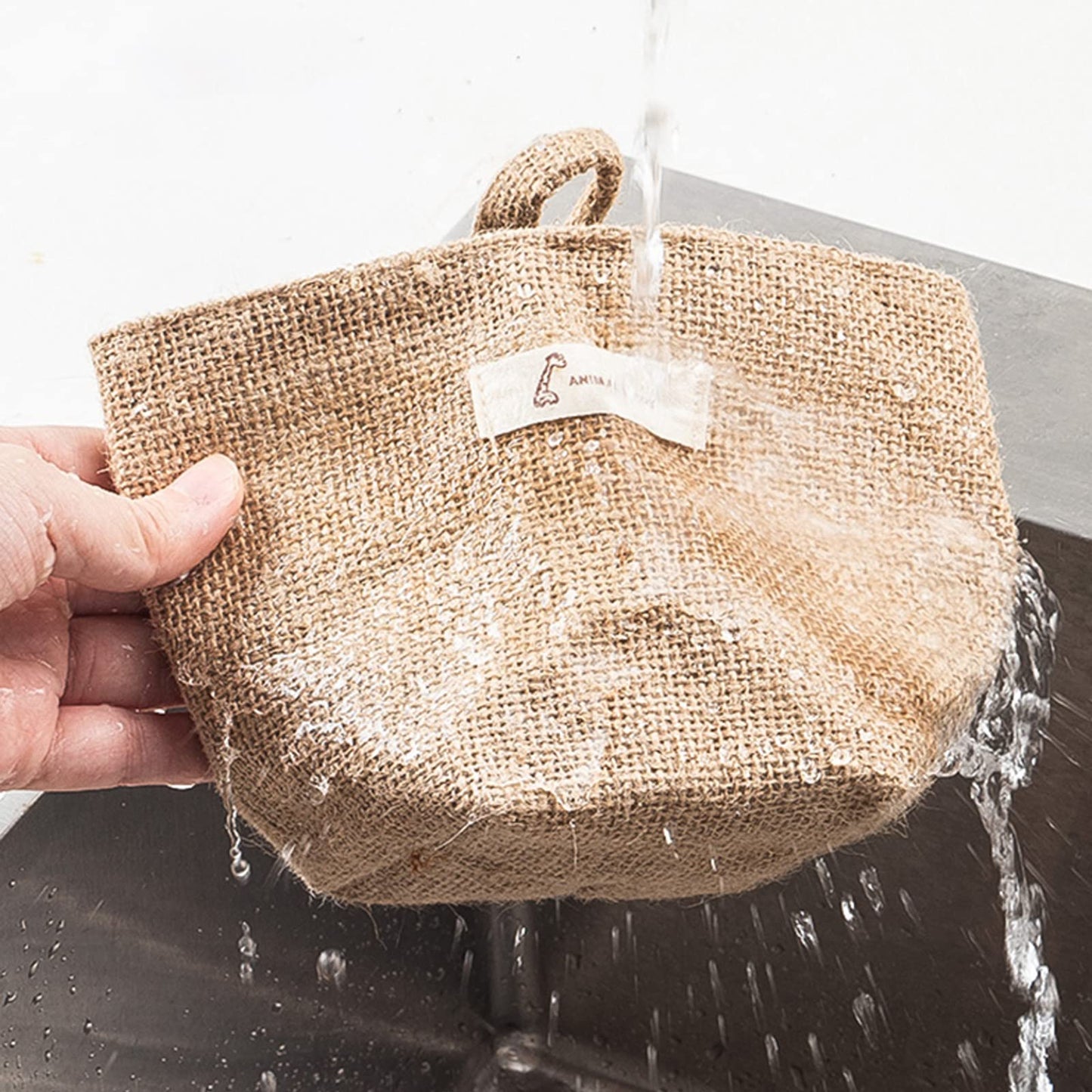 Lifreer 6 Small Hanging Storage Baskets,Hanging Bag Wall Storage Basket