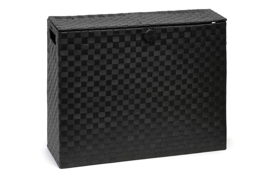 Toilet Roll Holder Free Standing Bathroom Multipurpose Storage Unit Polypropylene Woven on Metal frame, Ideal Addition to Bathroom or Toilets by Arpan