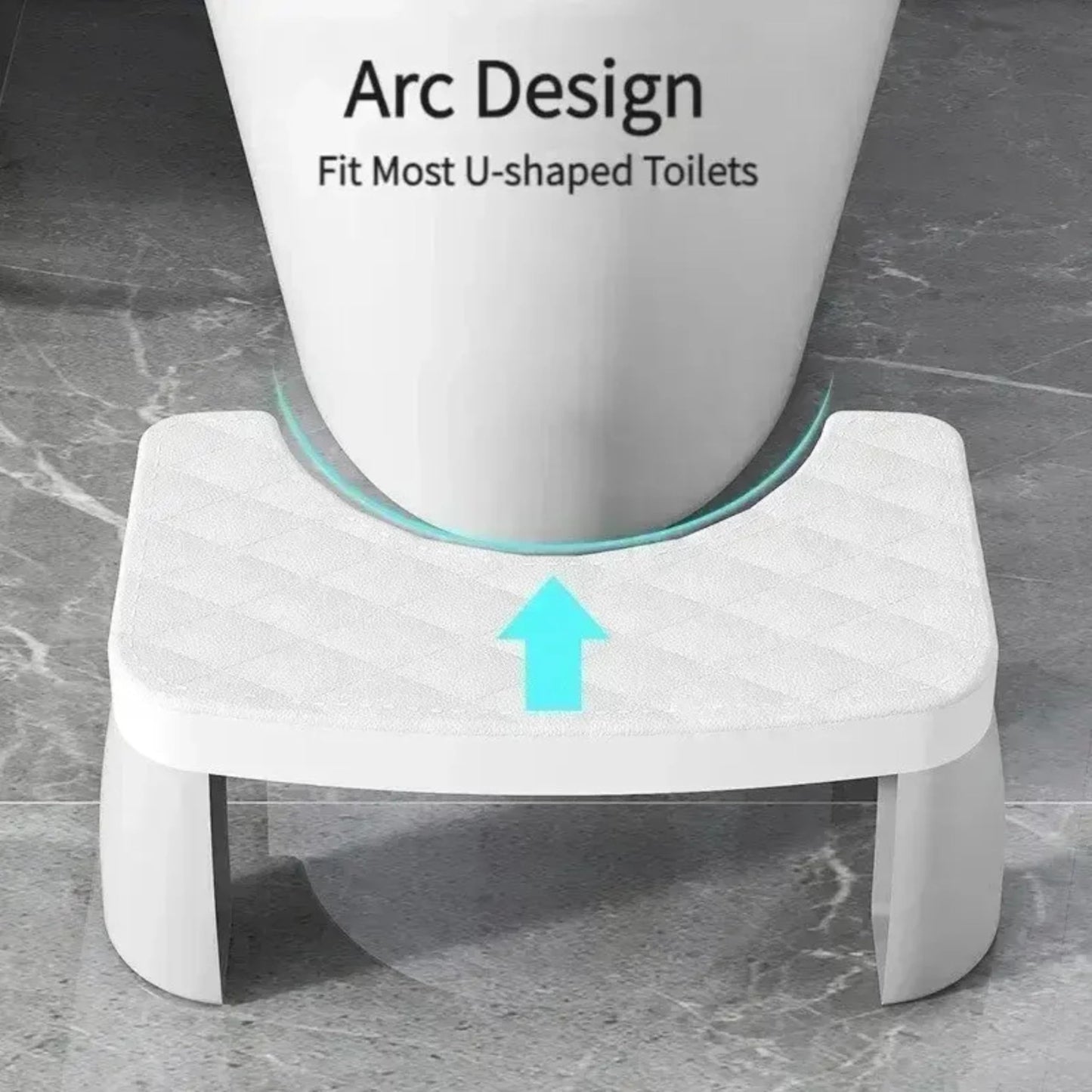 Poop Stool for Adults – Bathroom Toilet Stool for adults | Toilet Step & Foot Rest for Toilet | Ergonomic Poo Stool for Healthy Sitting Position