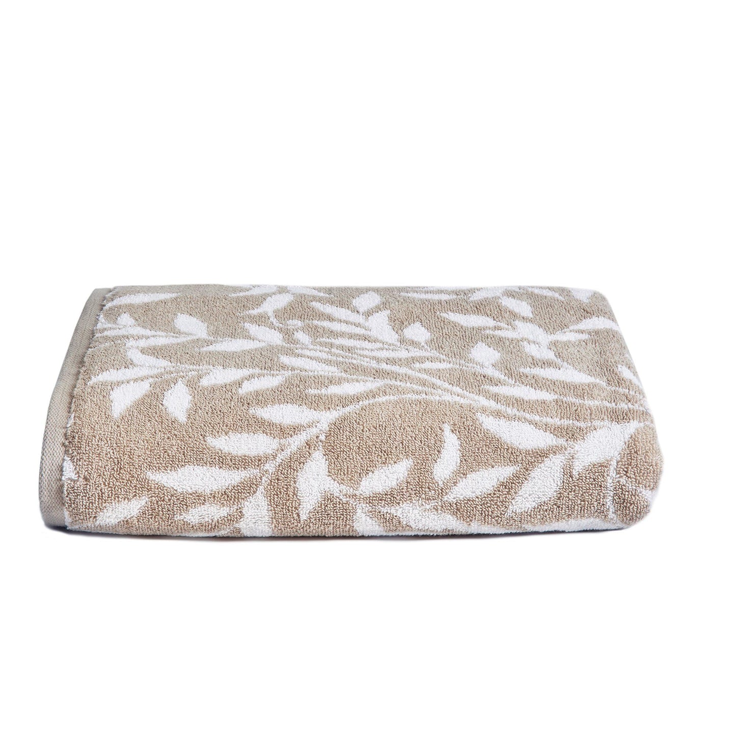 Dreams & Drapes Bathroom - Sandringham - 100% Cotton Bath Towel - 70 x 130cm in Natural, (SGWNLUXPZD)
