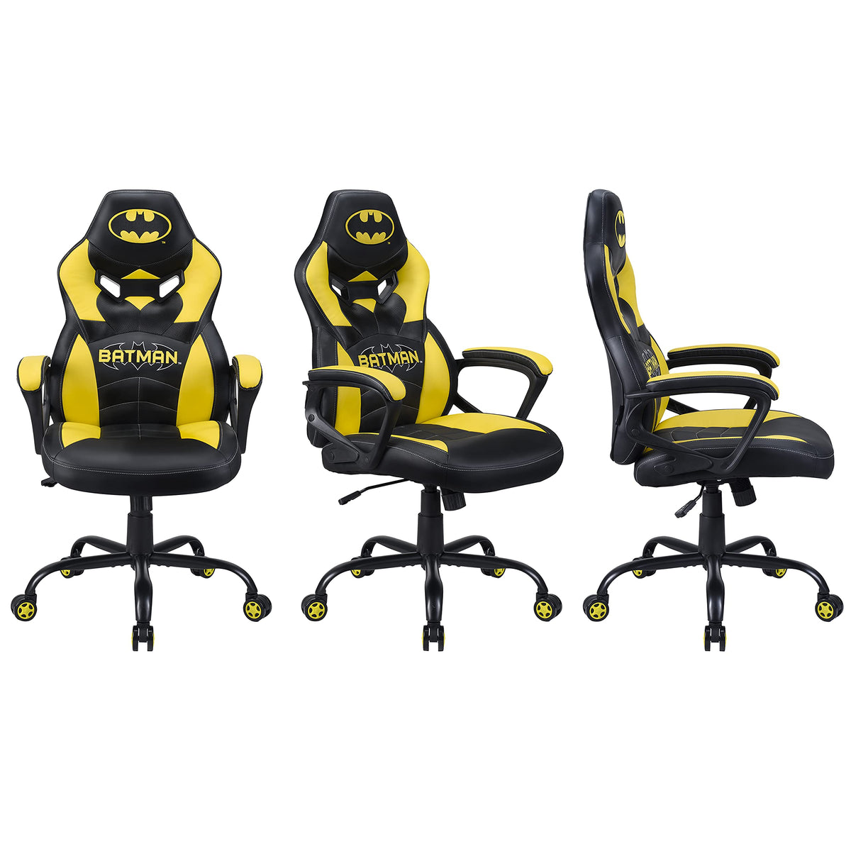 Subsonic Batman - Junior gamer chair - Gaming office chair - Official License PS5
