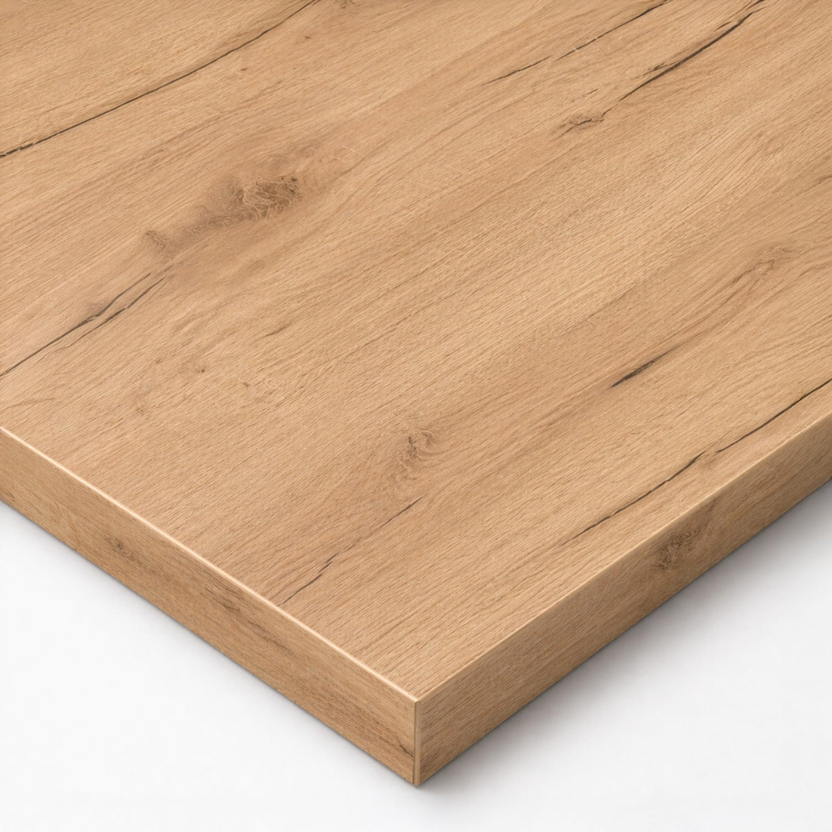 POKAR Table Top 120x60 cm | Desk Top 25 mm Thick | Perfect for Height Adjustable Standing Desk or Dining Table DIY | Durable Laminated Table Top