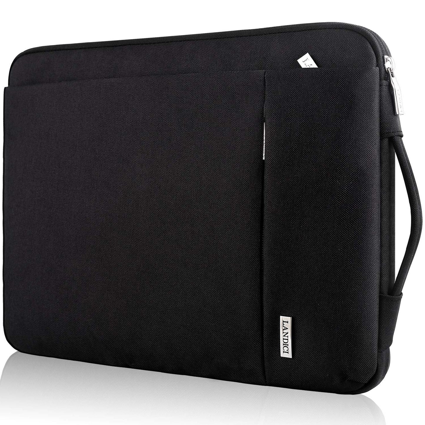 LANDICI Laptop Sleeve Case 11 11.6 12 Inch with Handle, 360?Protective Waterproof Tablet Cover Bag for IPad Pro 12.9, Microsoft Surface Pro 7 8 9 11,