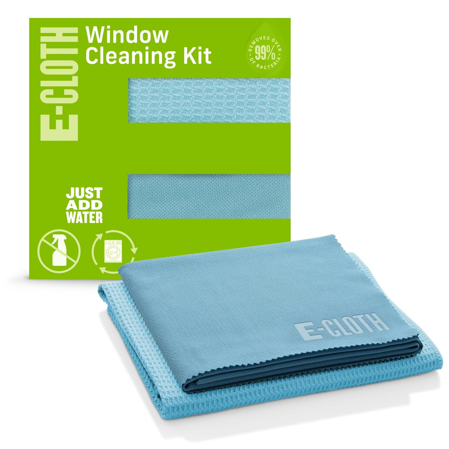E-Cloth Microfiber Cleaning Cloth Set, Alaskan Blue, Old Version