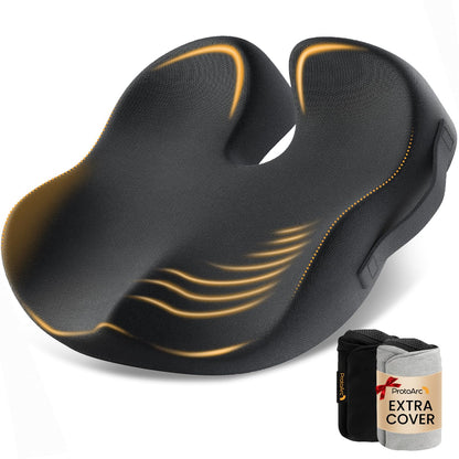 ProtoArc Extra Large Ergonomic Seat Cushion for Office Desk Chair