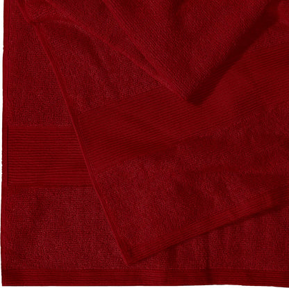 Textile Do Extra Large Super Jumbo Bath Sheet Towel 100% Egyptian Cotton XL Bath Sheets100 x 200 cm-600 GSM Red