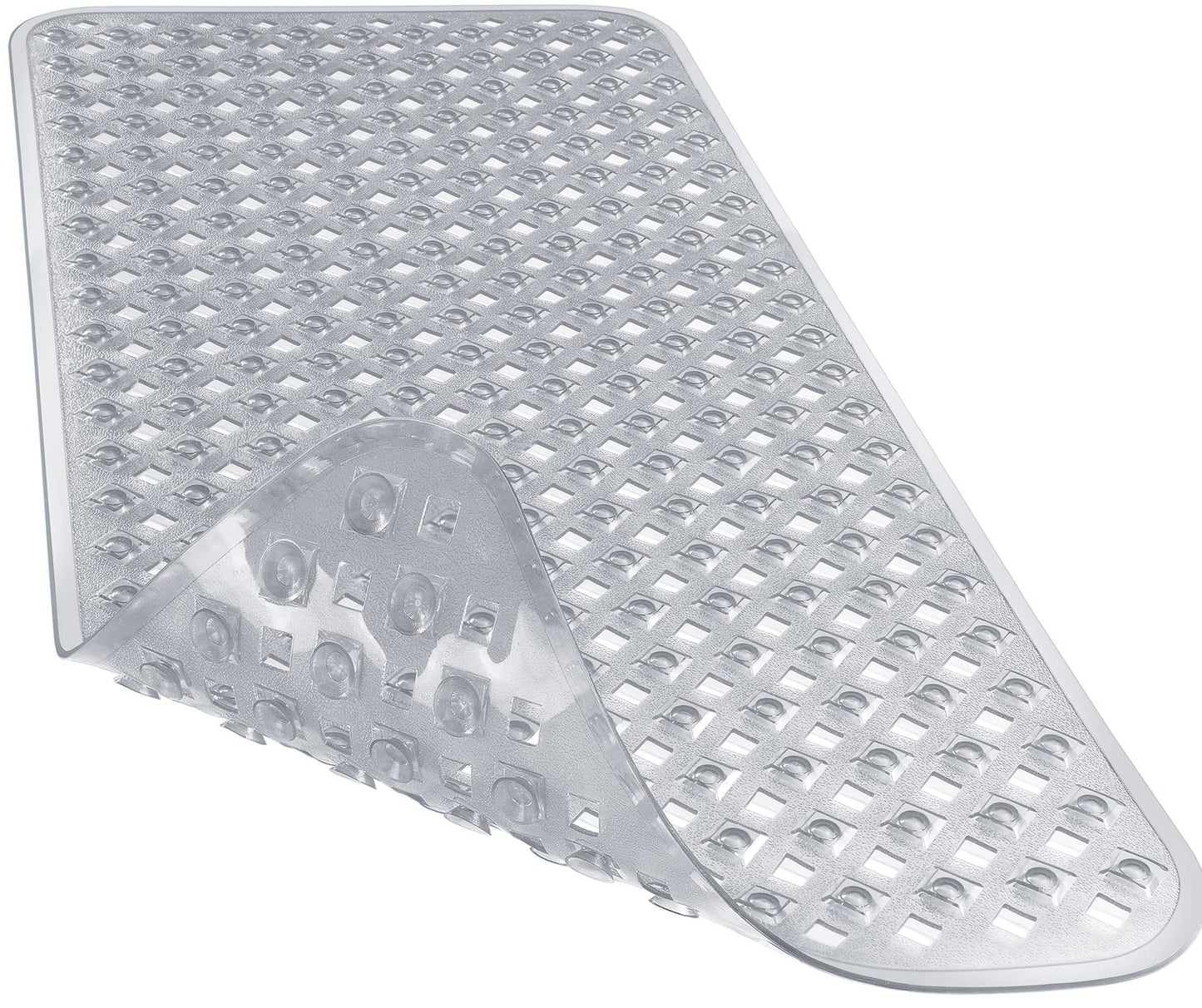 Yimobra Non Slip Bathtub Mat, Bath Mats for Tub, Shower Mat with Drain Holes Suction Cups, Machine Washable, BPA, Latex, Phthalate Free