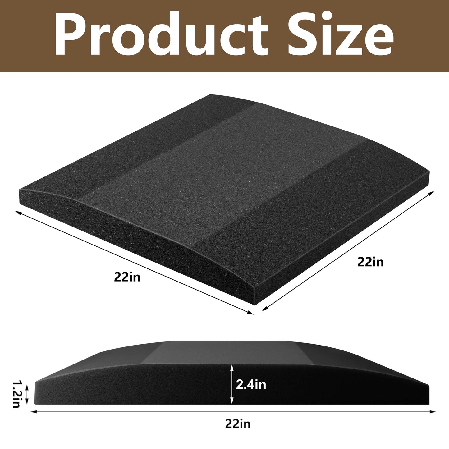 1PCS 55 x 55cm Sofa Cushion Support for Sagging Seat-Sofa Repair Foam