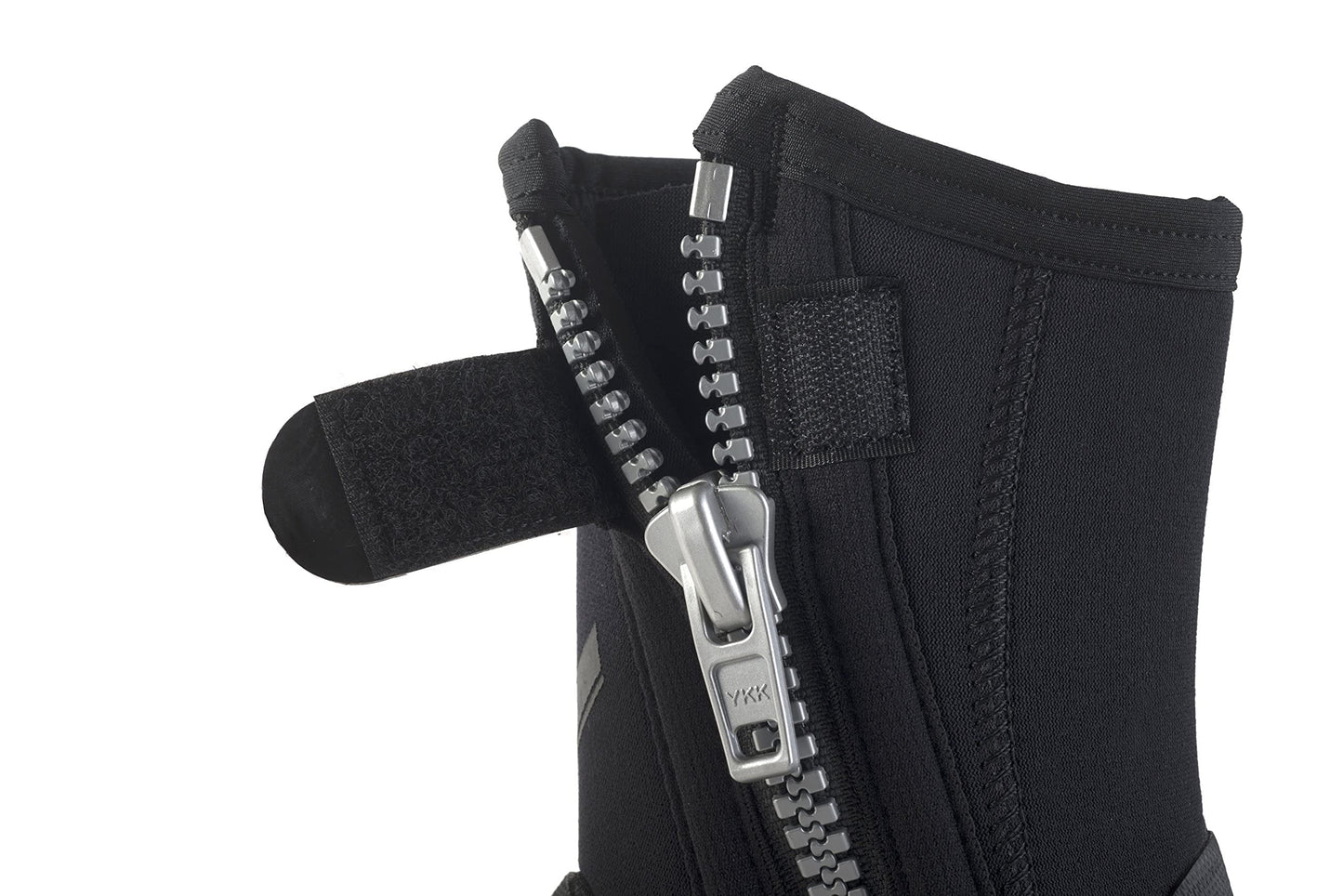 SEAC Unisex Pro HD 6 mm Neoprene Wetsuit Boots with Side Zipper Small, Black, S UK