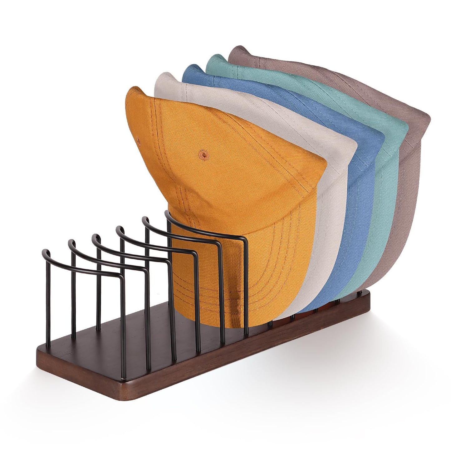 Xygobla Tabletop Hat Holder Rack for Baseball Caps