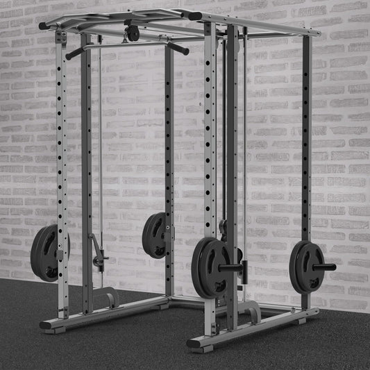 Kipika 2x2 Power Rack Olympic Weight Plate Holders - For 5/8" & 1" Holes, Stores Olympic 2-inch Plates - Set of 2