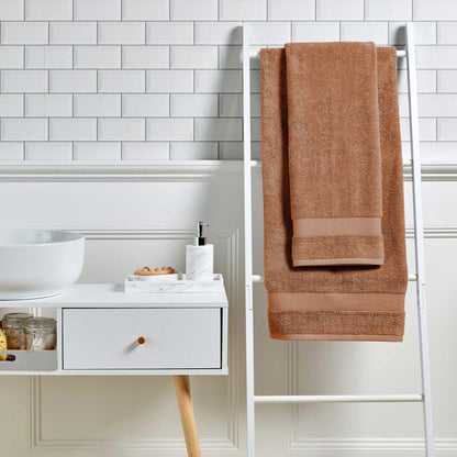 Christy Refresh Bath Towel Set | Set of 4 | 2 Bath Sheets 2 Hand Towels | Quick Dry | Gentle Pastel Tones | Soft Absorbent Bathroom Towels