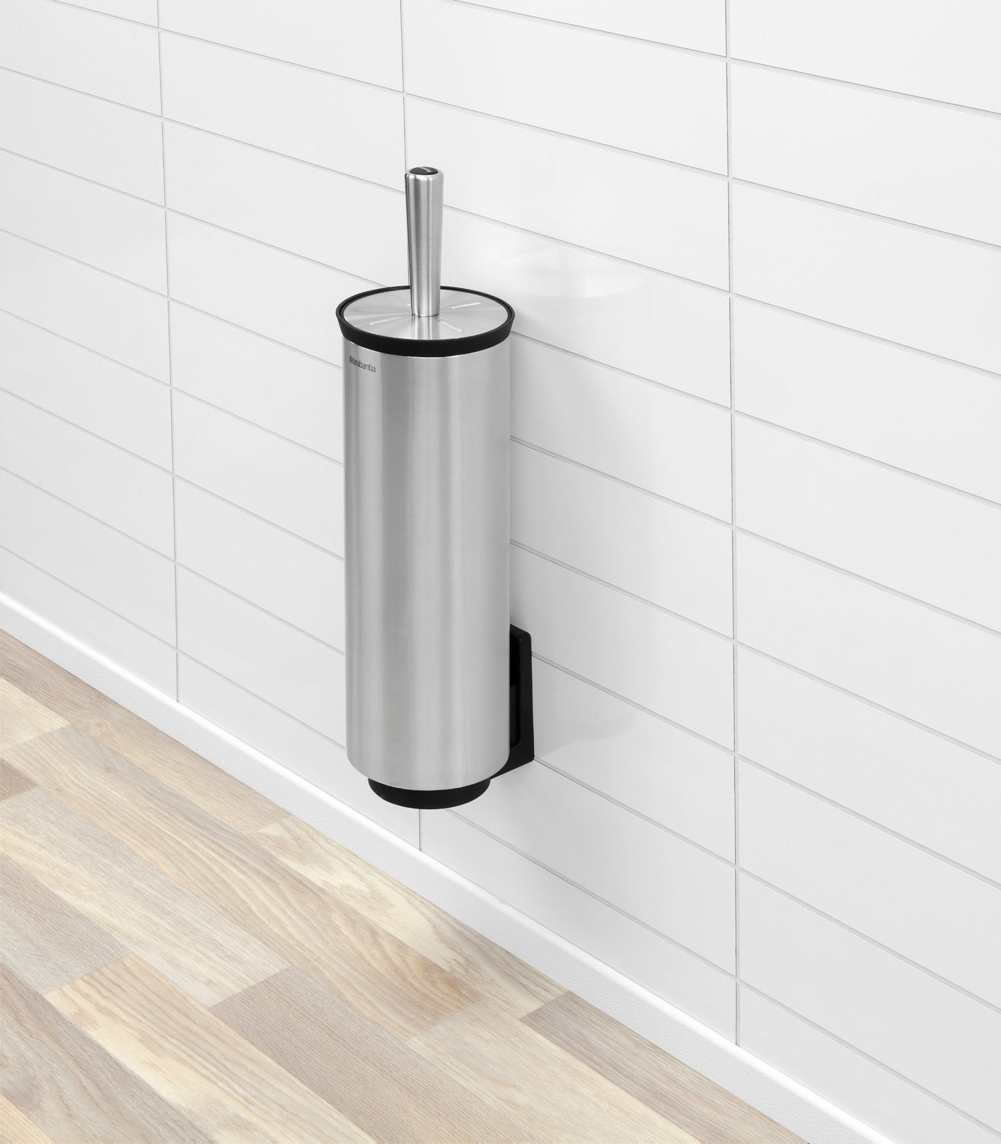 Brabantia 427183 Stainless Toilet Brush, Metal/Plastic, Matt Steel