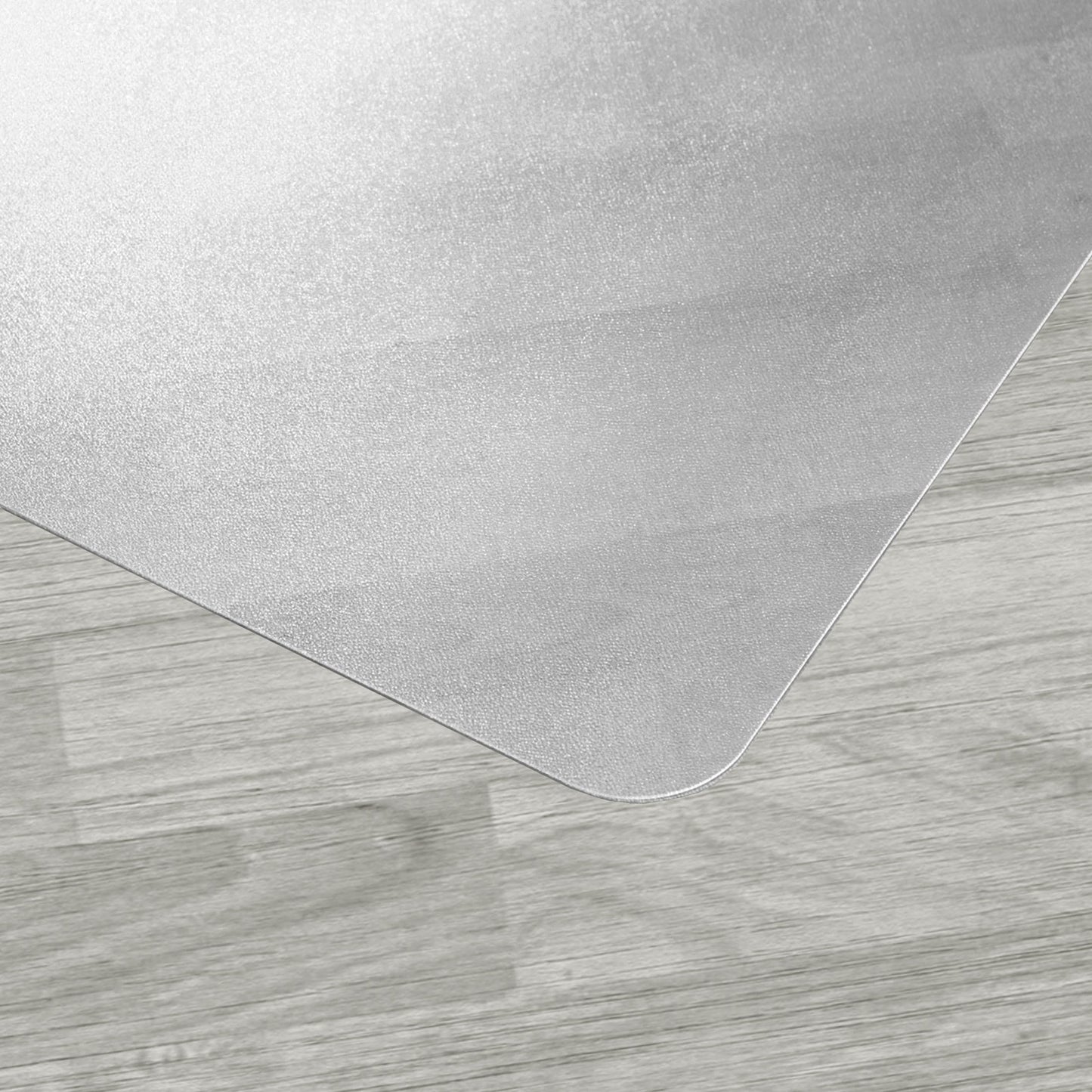 Marvelux Clear Hard Floor Protector Mat, Waterproof Non-Slip PVC 90 x 120cm