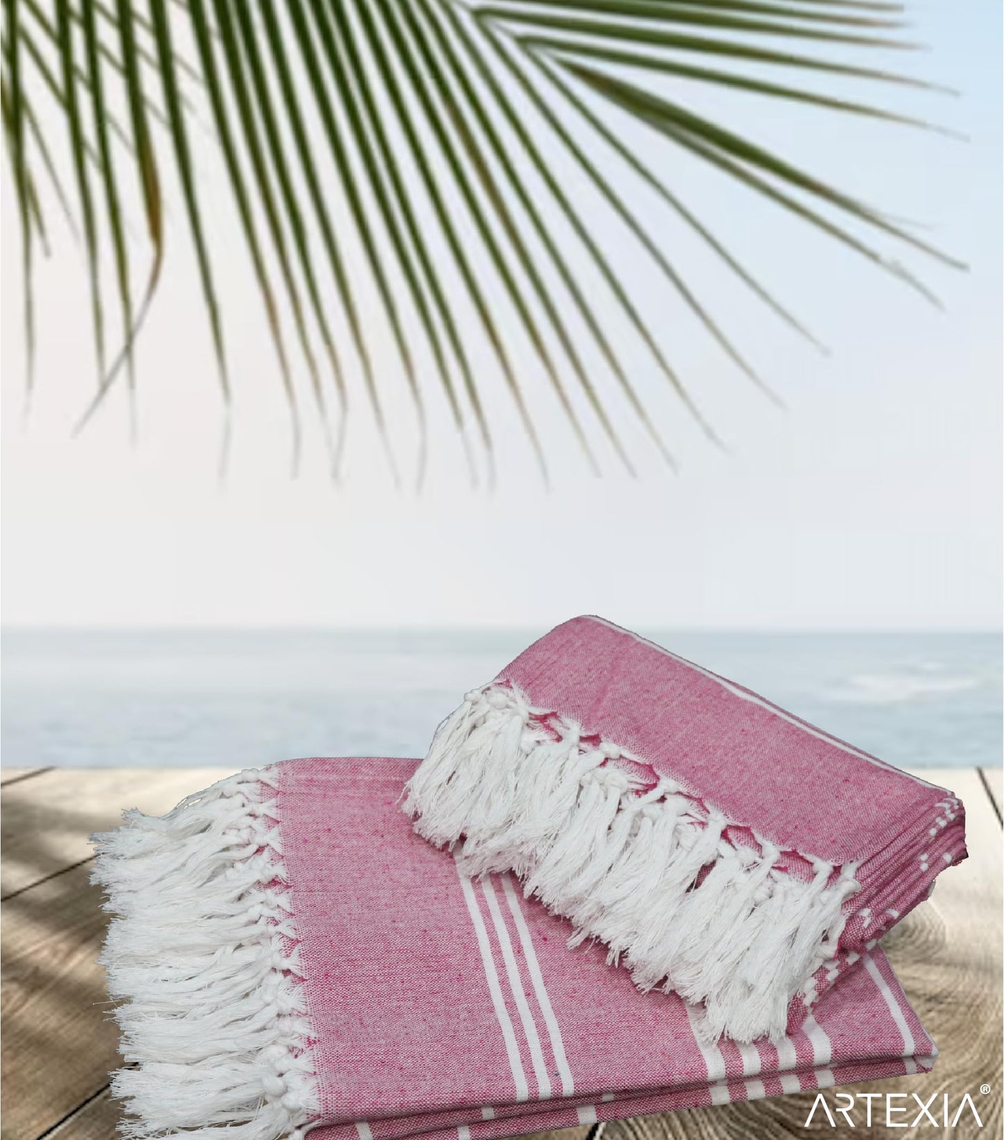 Artexia Beach Towel Lightweight 100% Recycled Extra Large Beach Towels Bath Towels Beach Towels for Adults Quick Dry Towel Lightweight Beach Towel