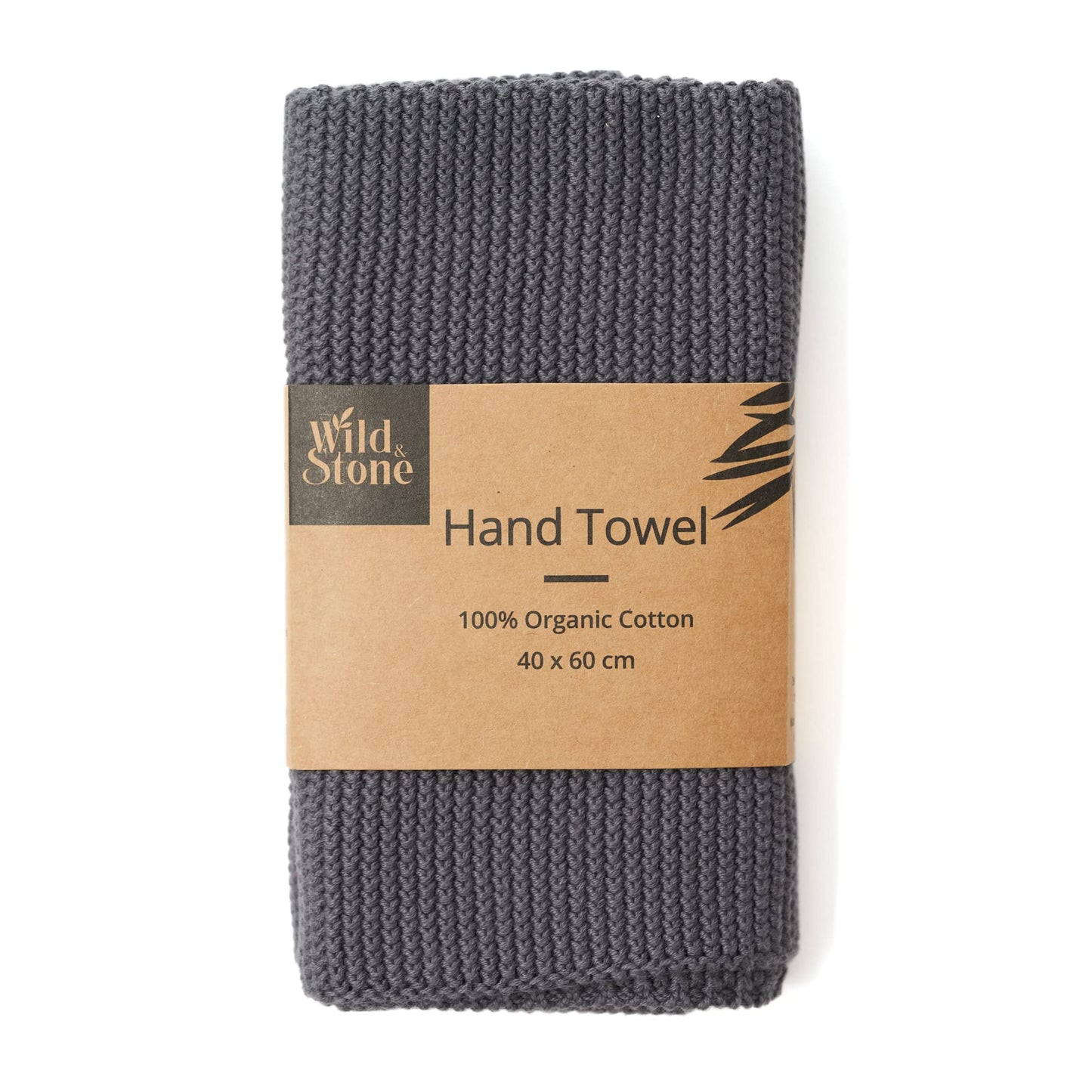 Wild & Stone GOTS Organic Cotton Hand Towel, 40 x 60cm