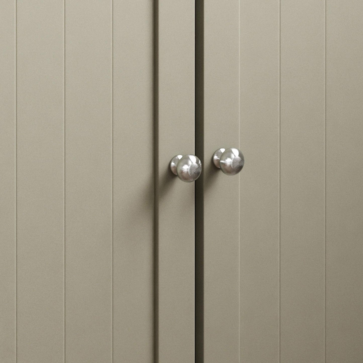 Bath Vida Priano Under Sink Bathroom Cabinet Floor Standing Storage Cupboard Basin Unit, Grey & Oak