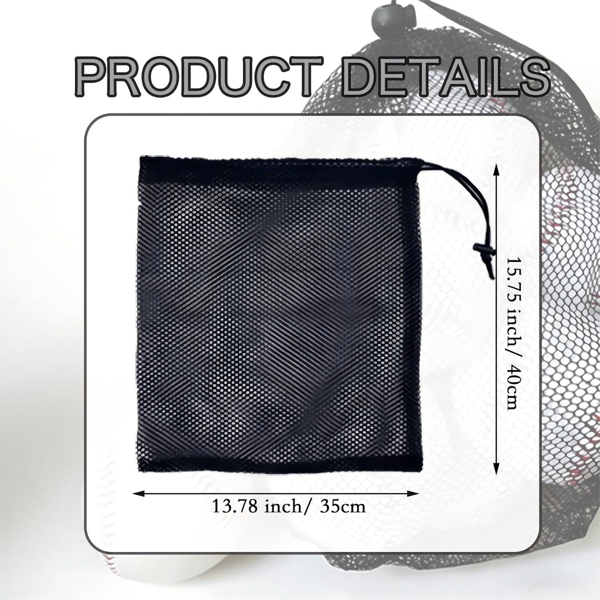 5Pcs Large Drawstring Mesh Storage Bags, 35cm x 40cm Organizer Net Bags, Beach Tote Bag Drawstring Organizer Storage Mesh Bags for Sport, Swimming