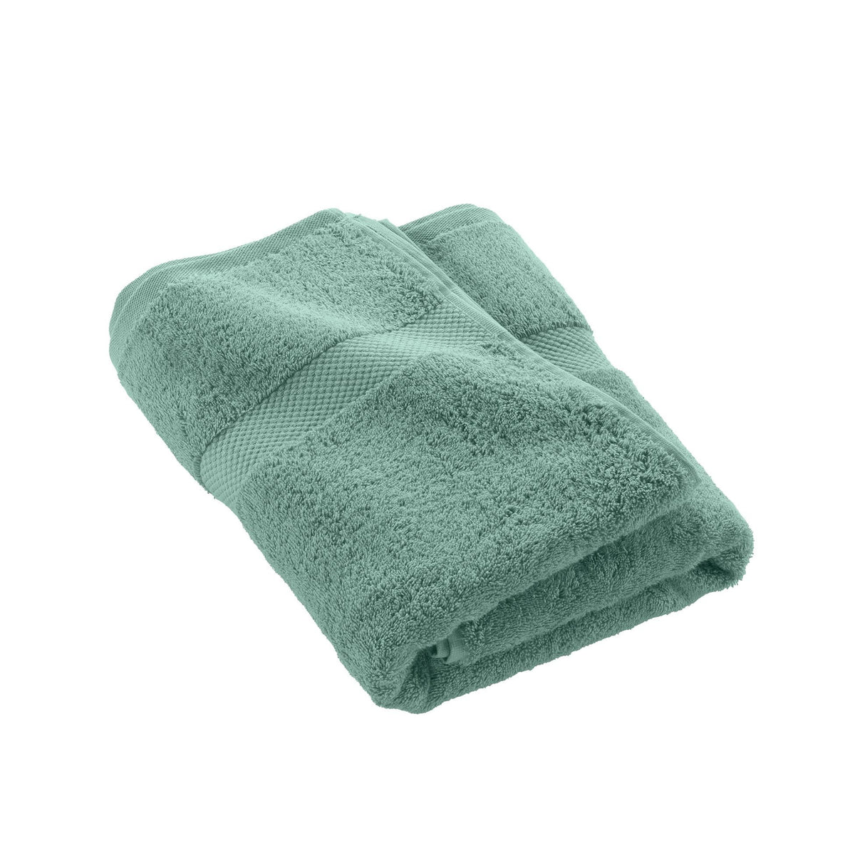 douceur d'intérieur, Elegance Celadon Bath Towel 70 x 130 cm 100% Cotton Plain
