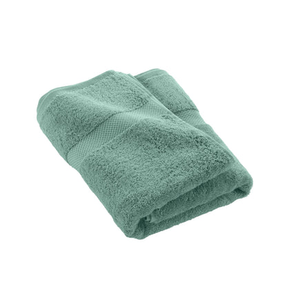 douceur d'intérieur, Elegance Celadon Bath Towel 70 x 130 cm 100% Cotton Plain