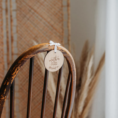 Wooden Wedding Dress Hanger Tag for Bride/Bridesmaid/Flower Girl/Maid of Honour/Mother of the Bride/Groom Mother of the Groom