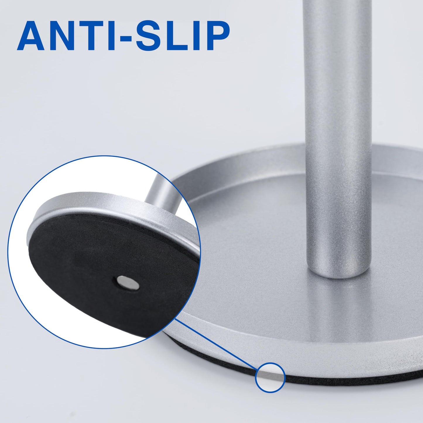 Electric Toothbrush Holder Stand for Bathroom (Silver, Electric Toothbrush Holder)
