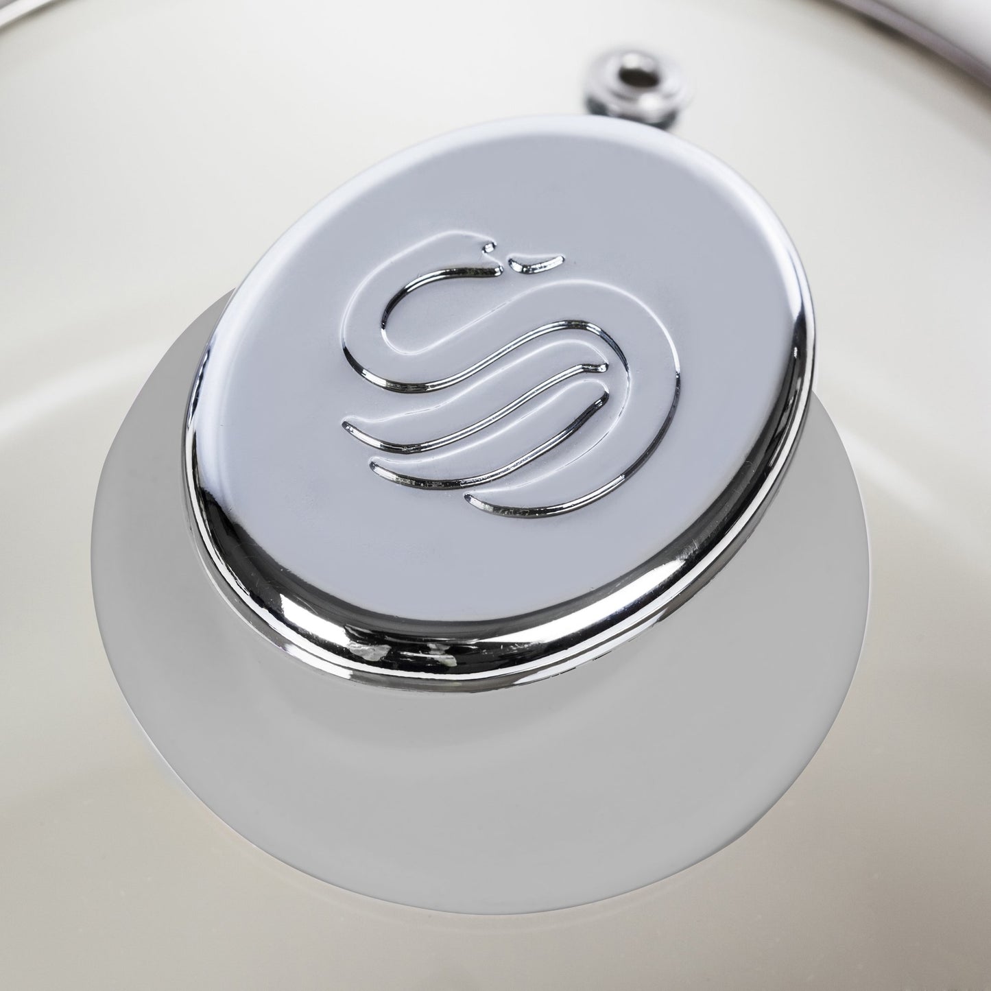 Swan SWPS3020GRN Retro Induction Saucepan Set With Glass Lids, Non Stick Ceramic Coating, Easy to Clean, Grey, 3 Piece, 16/18/20 cm
