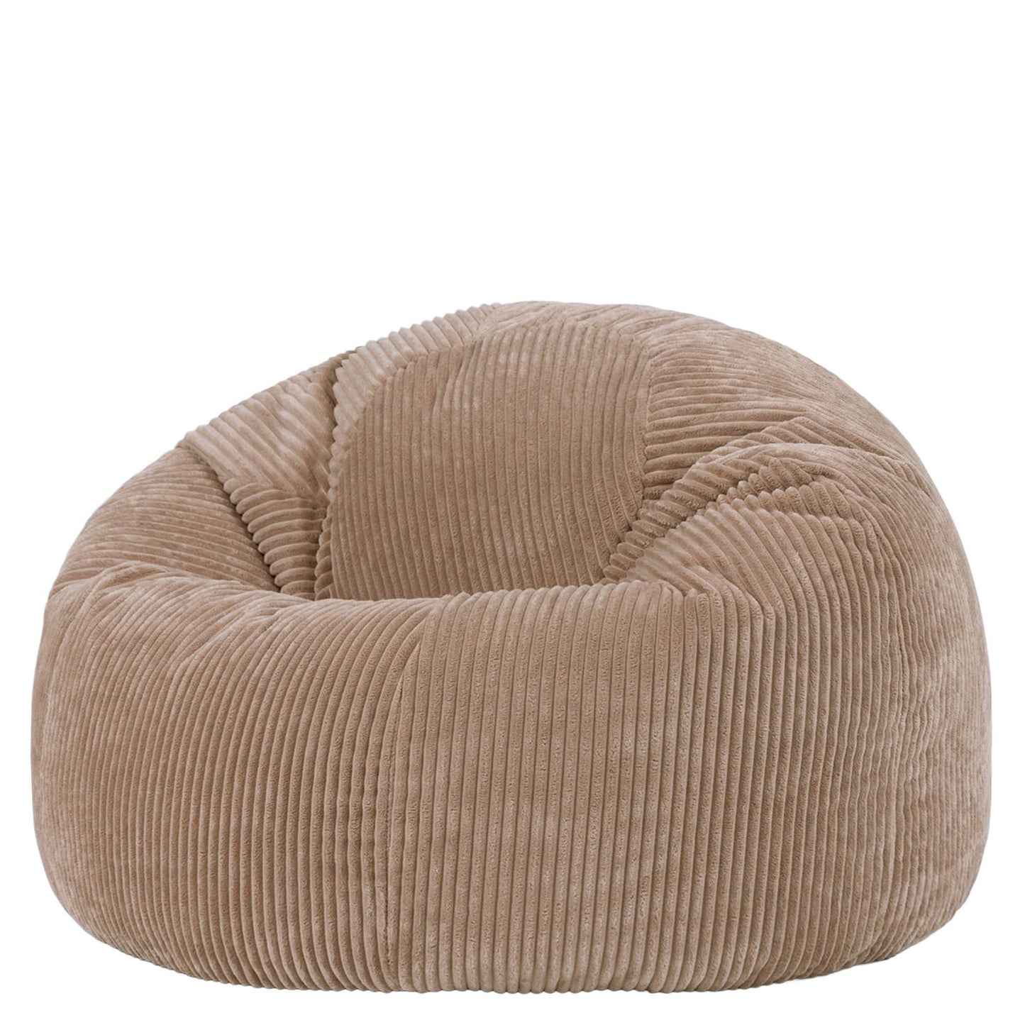 icon Kingston Cord Bean Bag with Filling Included, Brown