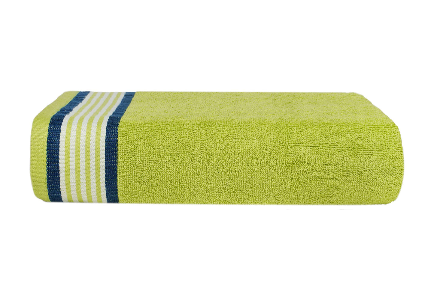 CASA COPENHAGEN He & She 4-piece bath towel set, 70x140 cm, California Blue/California Green, 550 g/m², Egyptian cotton, designed in Denmark