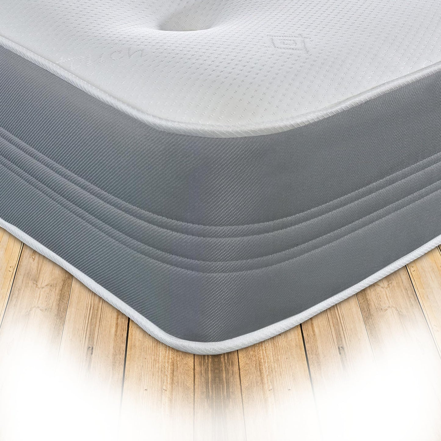 Starlight Beds Cool Comfort Tufted Shorty Mattress, 2ft6 x 5ft9