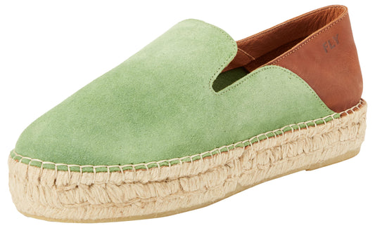Fly London Women's PULY522FLY Shoes, Spearmint/TAN, 5 UK