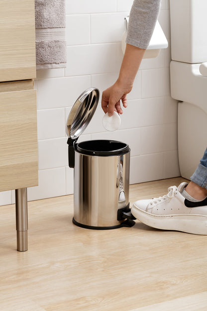 TATAY Bathroom Bin For Everyday Use Practical Durable Design