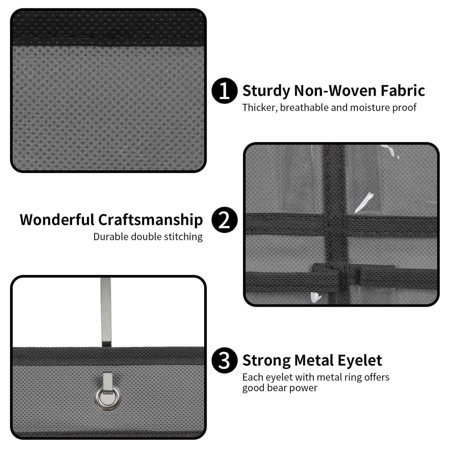 SAVORLIVING 12 Clear Pockets Classroom Pocket Chart Organizer, Cell Phones Calculator Holder with Hooks, Hanging Wall Door Calculators Phone Caddy