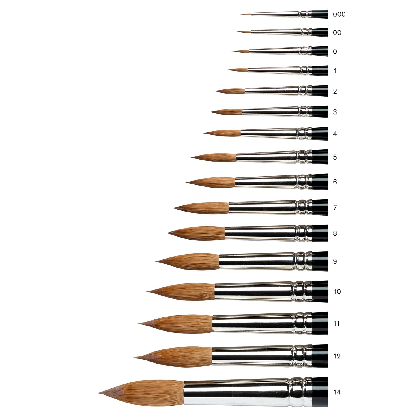 Winsor and Newton Series 7 Kolinsky Sable Water color Brush, N3