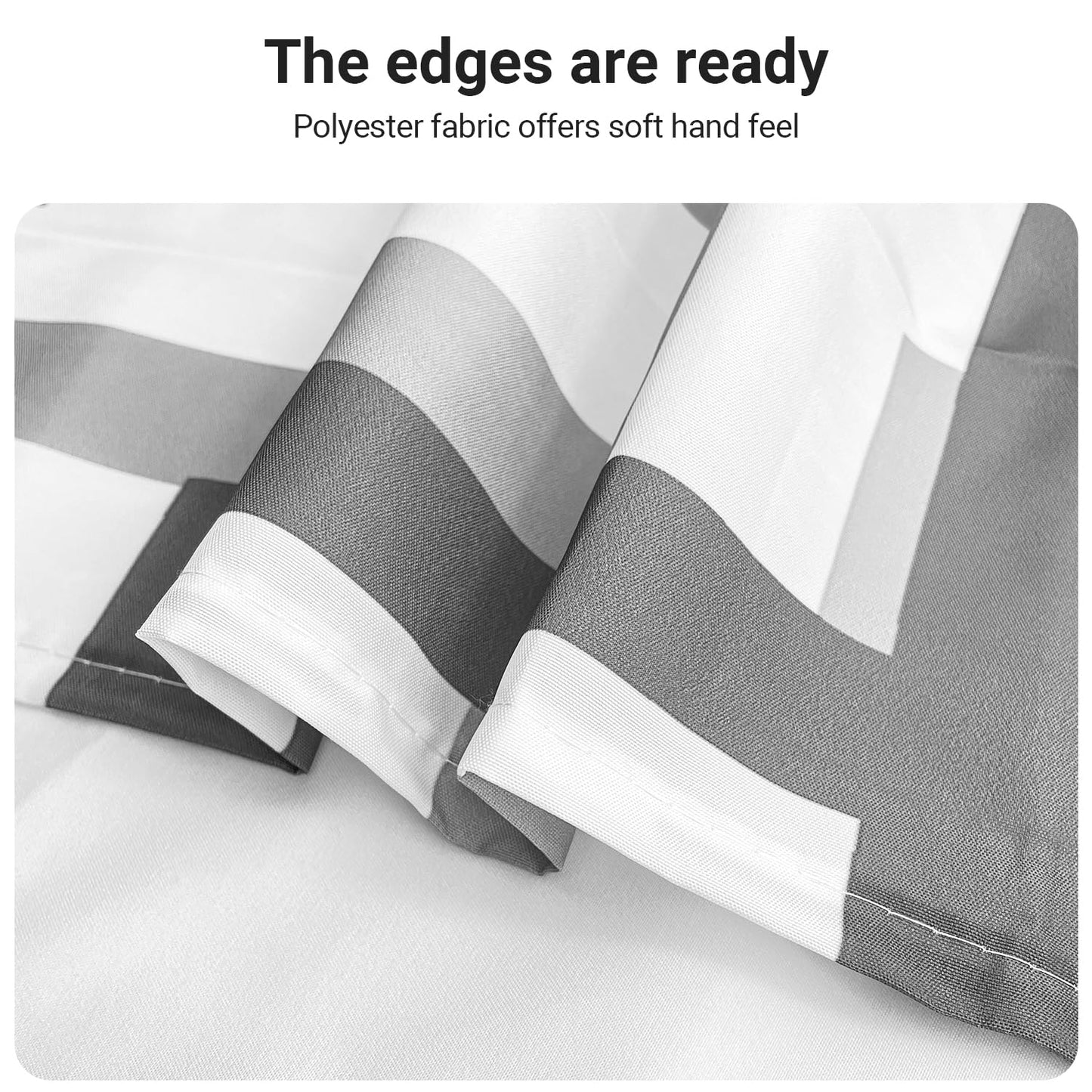 Lerores Shower Curtain 180 x 200 cm, Block Anti-Mould Textile, Weighted Hem, Water-Repellent