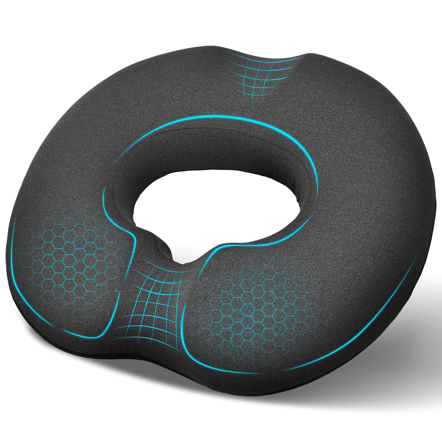 DmTown Donut Cushion for Hemorrhoids, Coccyx Cushion for Tailbone Pain