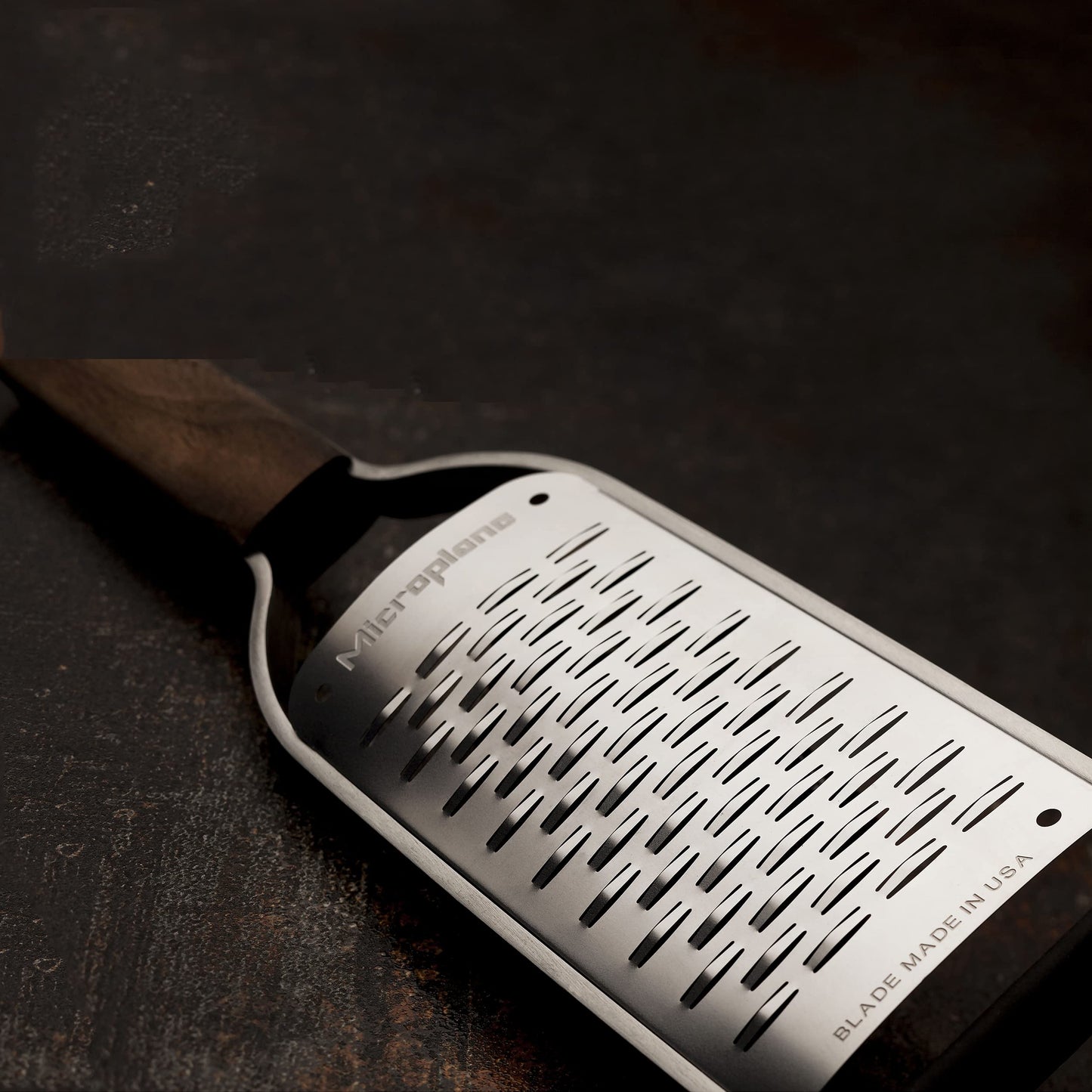 Microplane Kitchen Grater Ribbon for Hard Cheese, Apple, Carrot, Zucchini and Chocolate with Stainless Steel Blades - Made in USA