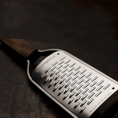 Microplane Kitchen Grater Ribbon for Hard Cheese, Apple, Carrot, Zucchini and Chocolate with Stainless Steel Blades - Made in USA