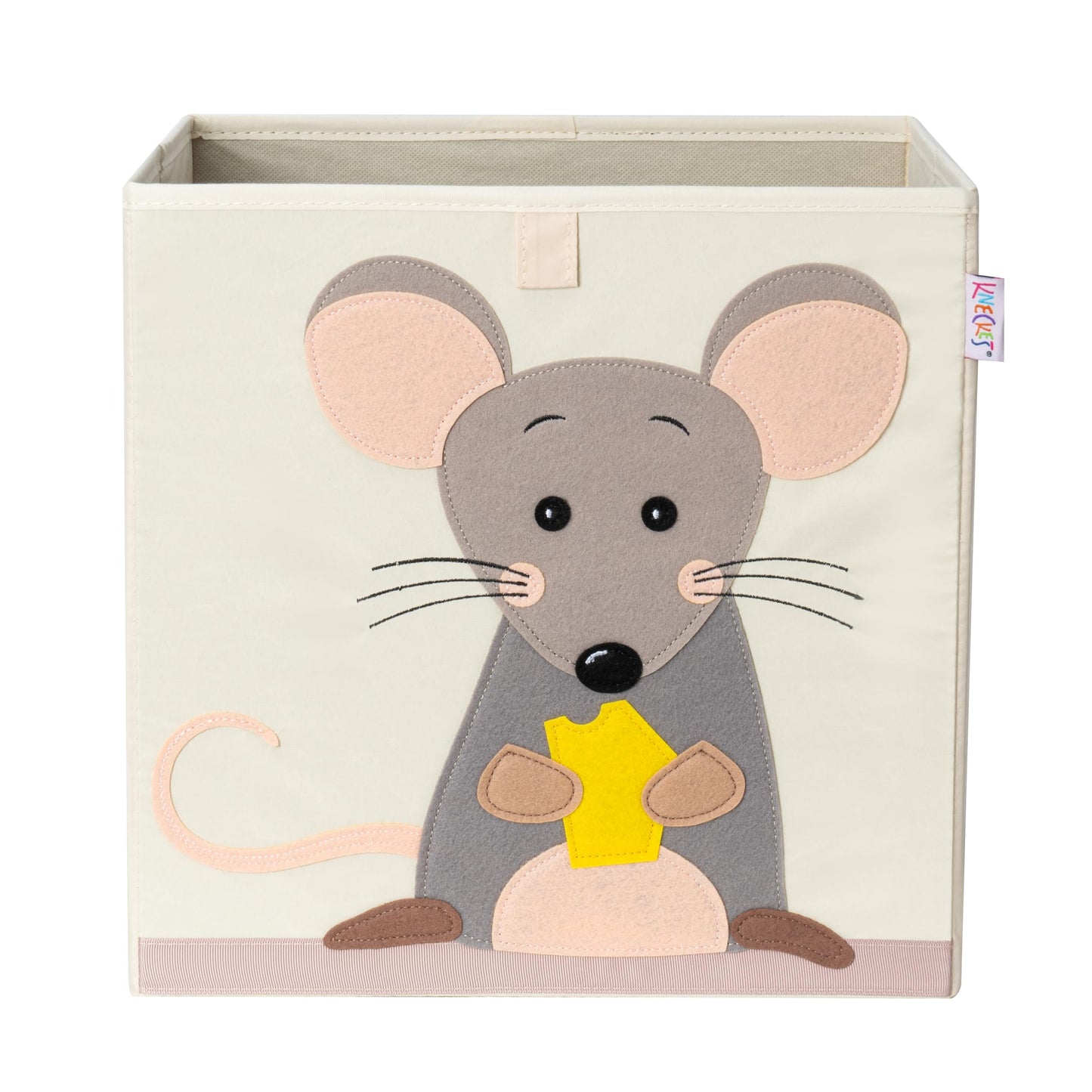 KNECKES Kallax Premium Storage Box for Children, 8 Designs (33 x 33 x 33 cm), Size Suitable as Kallax Boxes, Children's Room, Toy Box, Foldable