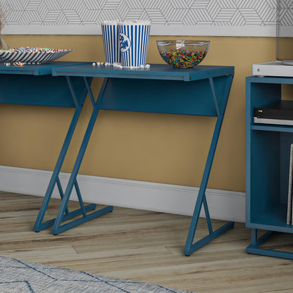 Novogratz Regal Accent Table Blue