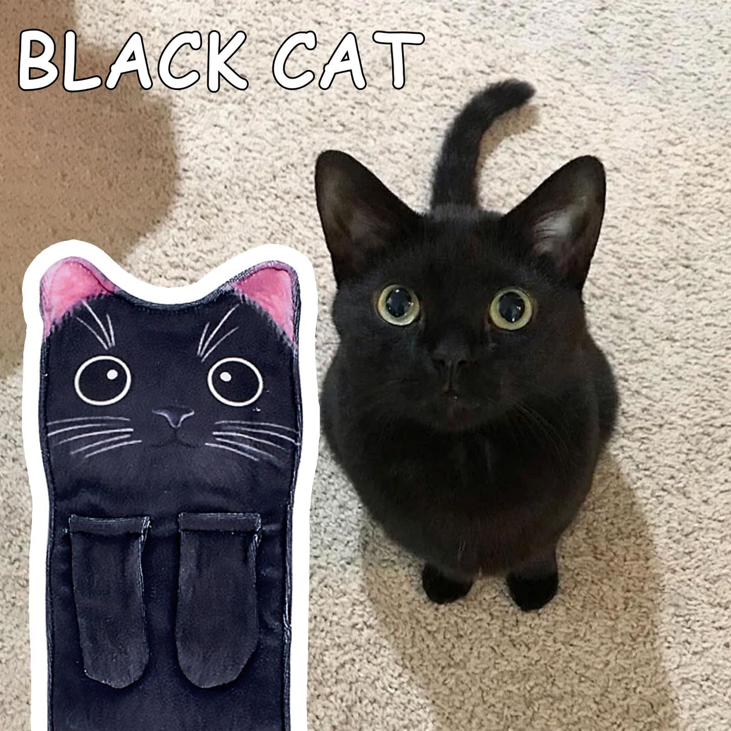 GWAWG Cat Funny Hand Towels,Cute Bathroom Kitchen Towels,Decorative Hanging Kitchen Towel,Cat Gifts for Cat Lovers,Gifts for Women Mum Christmas