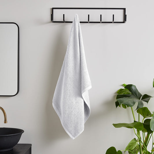 Catherine Lansfield Quick Dry Cotton Bath Sheet White