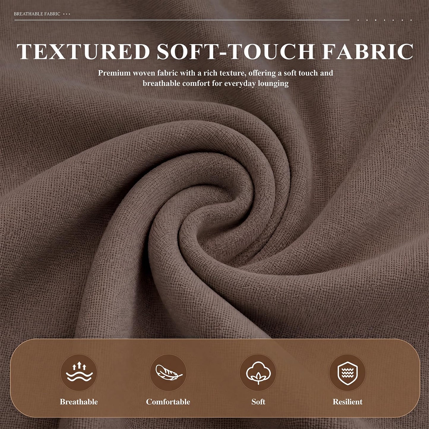 Swivel Armchair for Living Room, 360° Rotating Living Room Chair, Linen Fabric Accent Chair with Removable Seat Cushion & Pillow