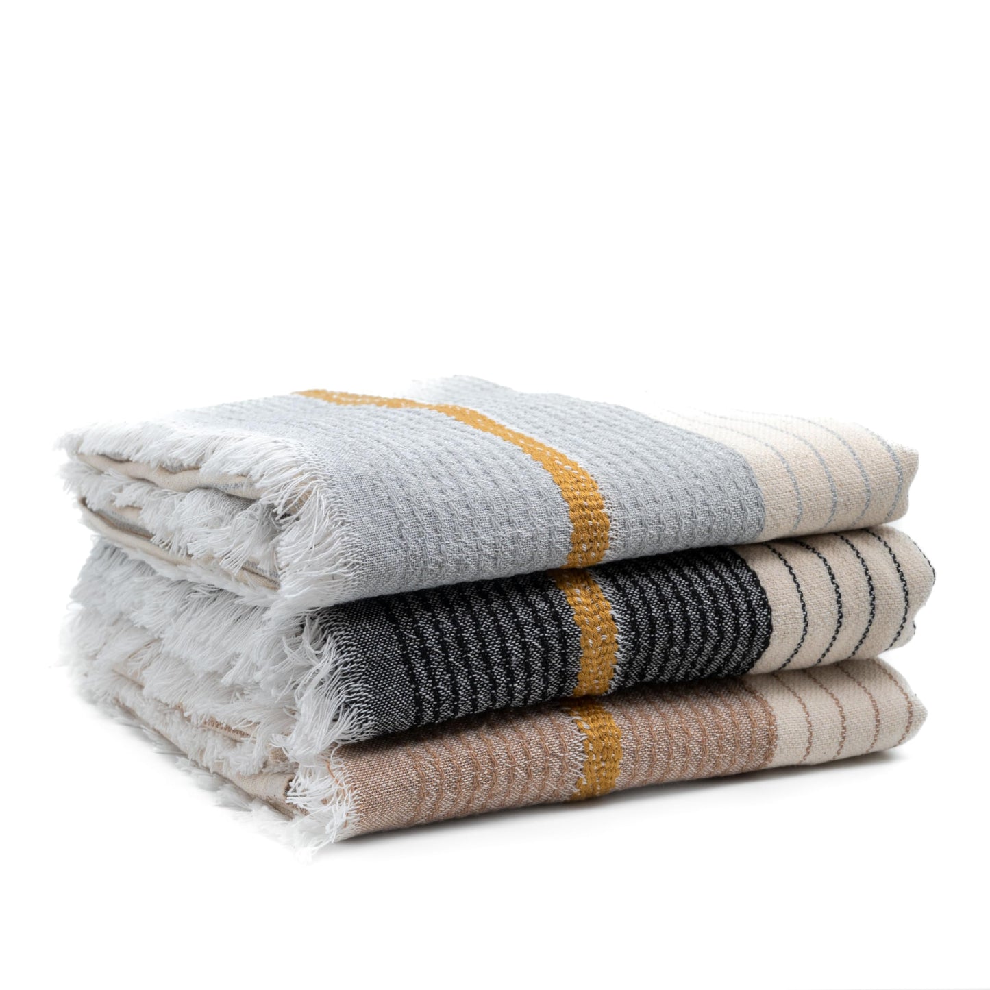 BERCA HOME Olympos Turkish Beach Towel – 100% Cotton Peshtemal Hammam & Bath Towel – Lightweight, Quick Dry, Sand Free – 90 × 190 cm