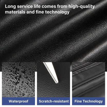 Adhafera Pool Cue Case, 2 X 2 Hard Snooker Cue Case, Made of Faux Leather Pool Cue Accessories (Not for 3/4 Cues)
