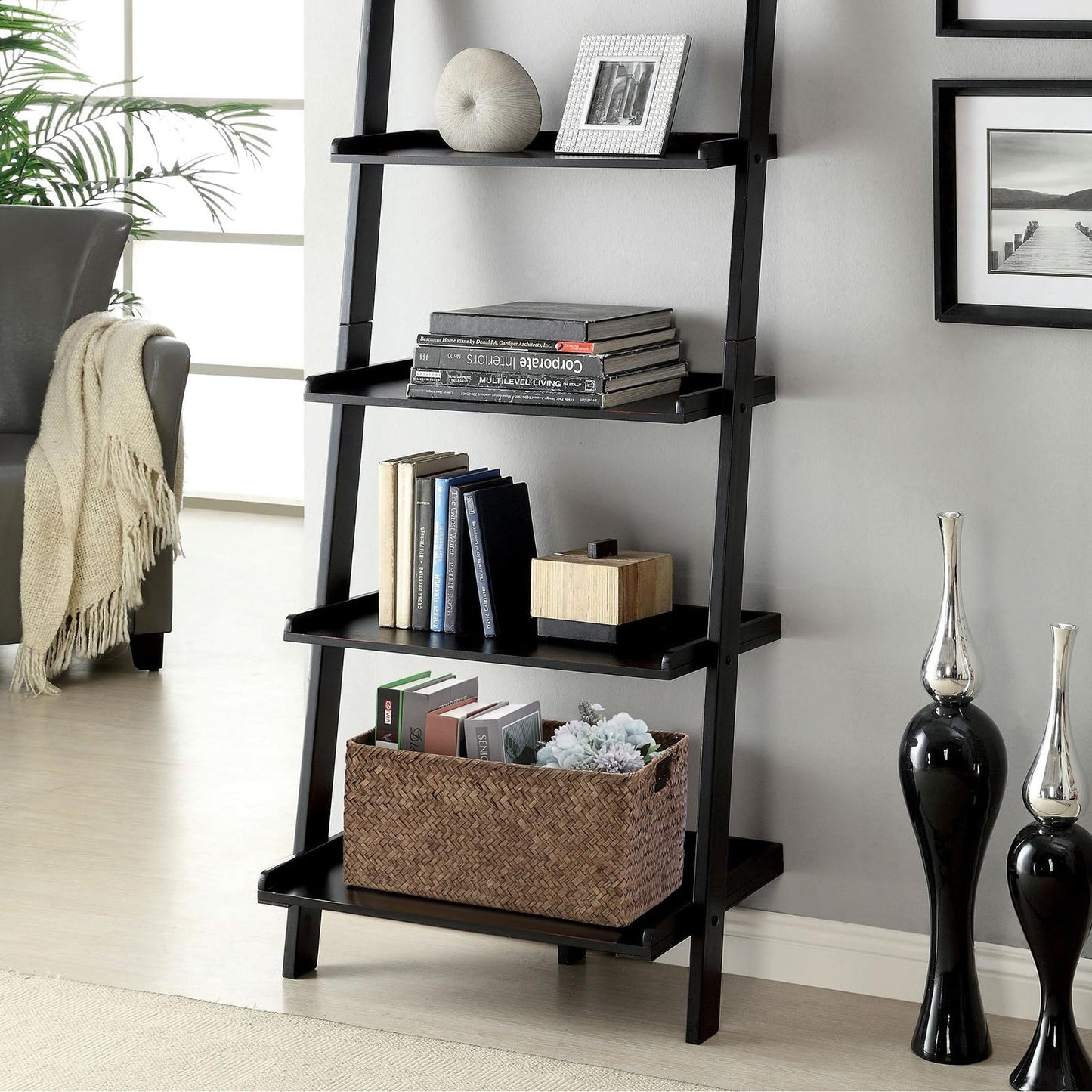 IGNPION Seagrass Storage Opened Basket Living Room Decorative Basket Woven Wicker Towel Baskets Desktop Baskets Bathroom Storage Organiser Box