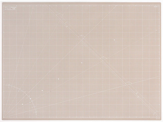 Elan A0 Cutting Mat Black and Taupe, 5-Ply Hobby Board for Crafts 120X90 CM, Extra Large Self Healing Cutting Mat A0, Extra Large Craft Board Black