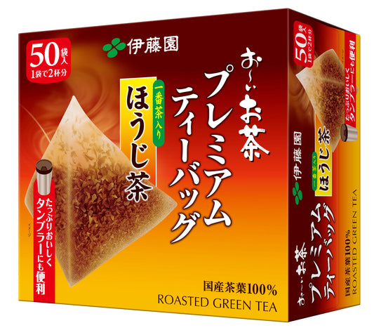 Itoen Premium Tee Bag Houjji Tea 1.8g - 50 peace - Green Tea - (Pack Type)