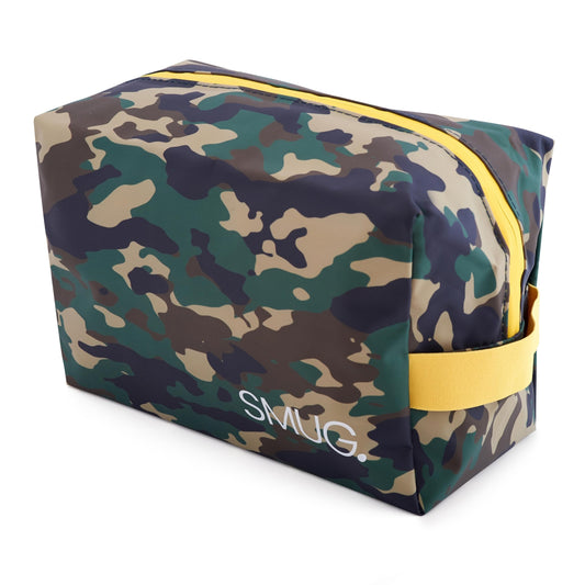 SMUG Wash Bag | Waterproof Travel Toiletry Bags for Travelling, Gym, Shower, Shaving, Toiletries, Cosmetics & Makeup Bag | Large Washbag for Men &