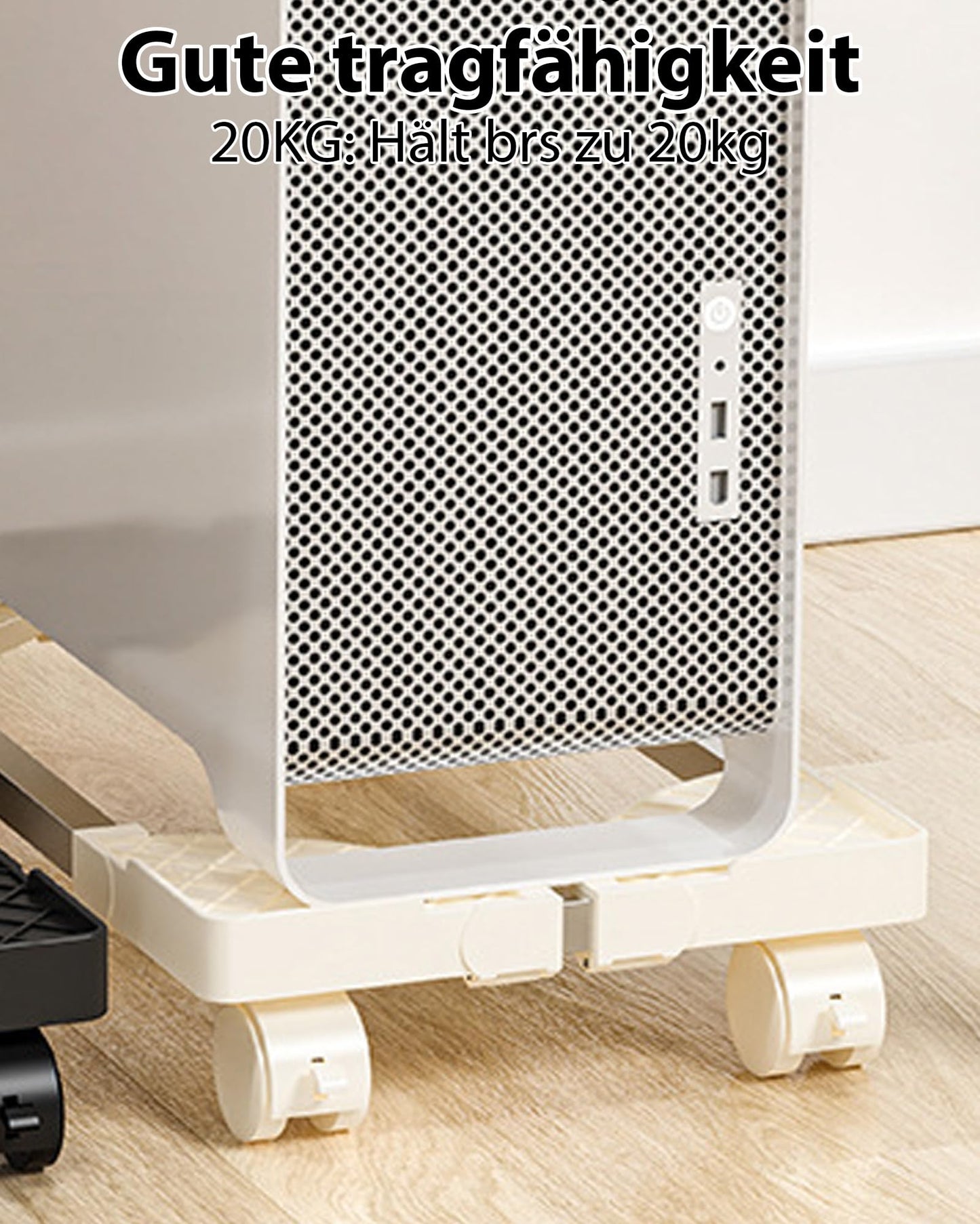 Mobile Aluminium CPU Stand for PC - PC Tower Stand Computer Trolley